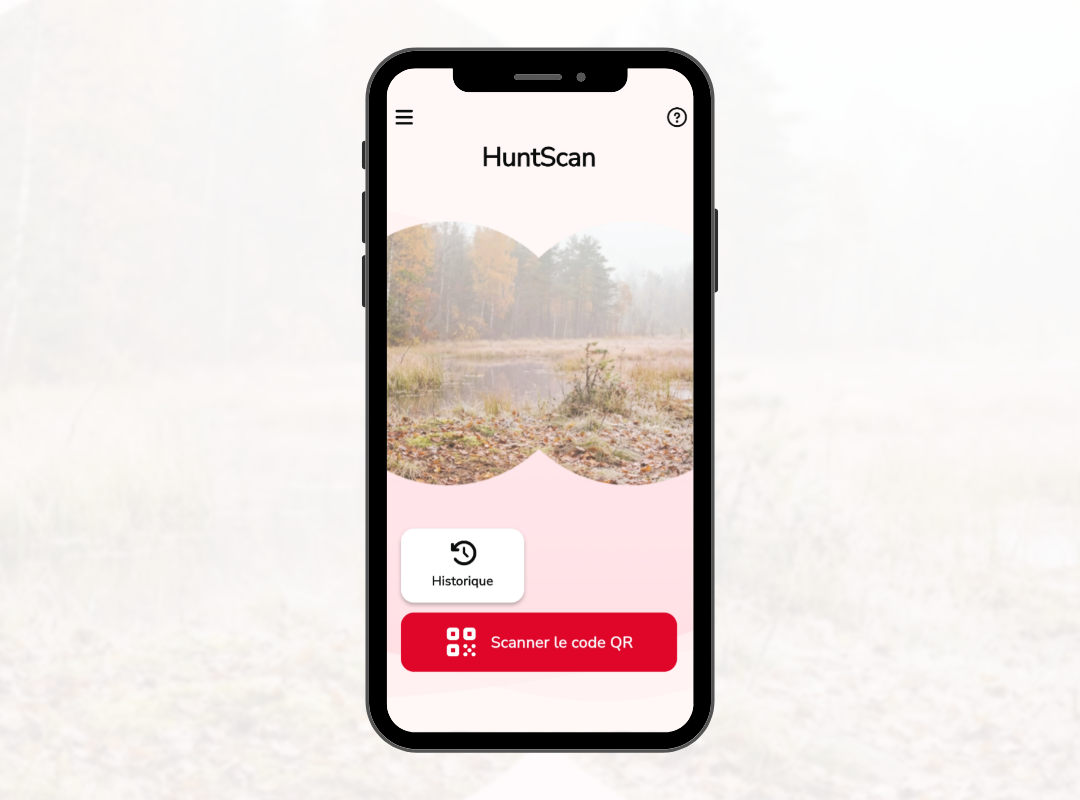 HuntScan - Permis de chasse SPW - QR code
